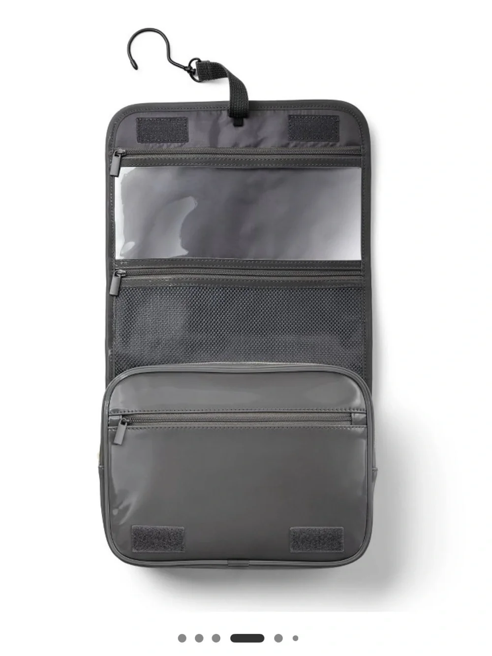 Sonia Kashuk Hanging Travel Toiletry Bag new gray